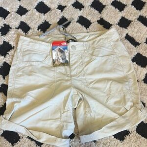 The North Face Tan Cargo Shorts for Versatile Outdoor Adventures